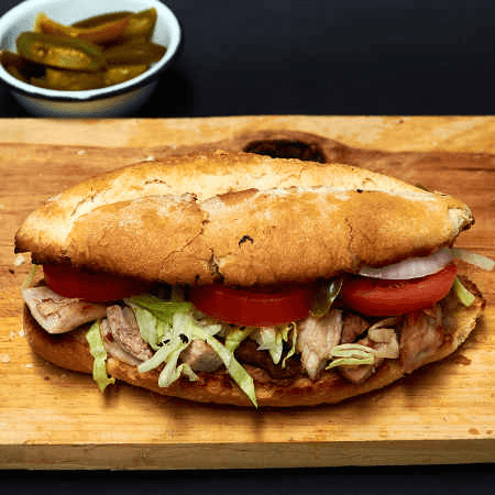 Torta de empanizado de pollo
