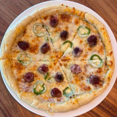 Pizza Individual de Albondigas