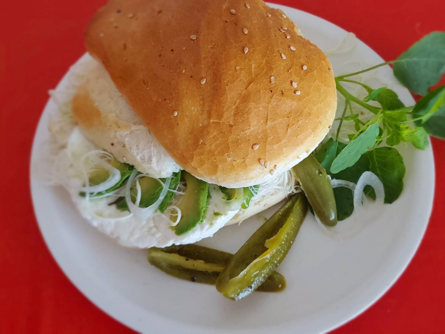 Cemita de Queso blanco