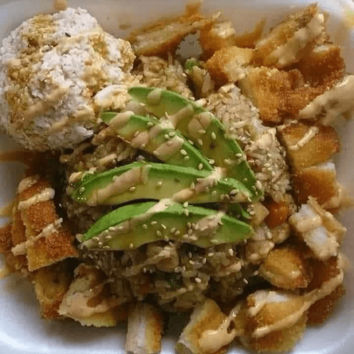 🍤Yakimeshi con Camarón Empanizado