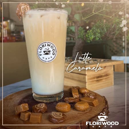 Latte Caramelo a las Rocas 16 oz