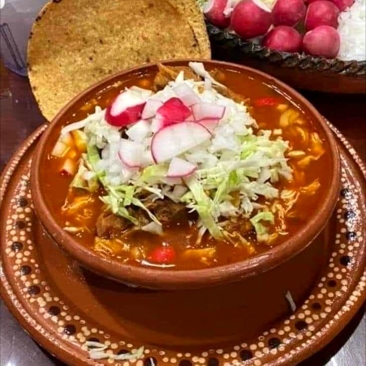 1 Pozole Surtido - Cabeza de Puerco