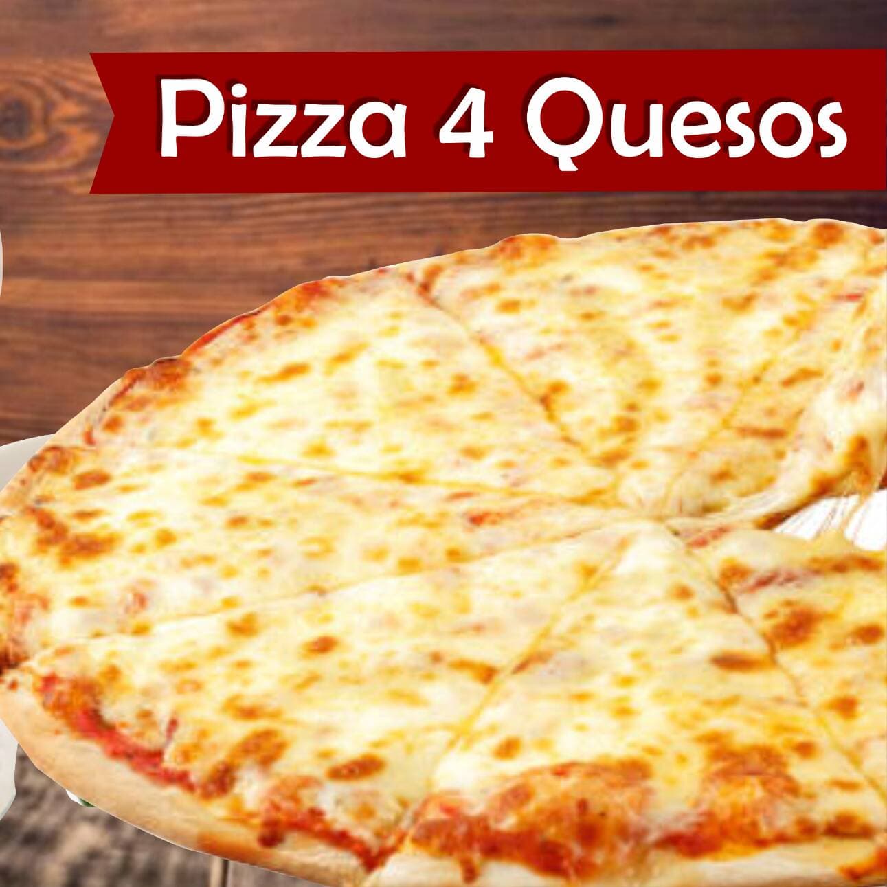 PIZZA DE QUESOS GRANDE