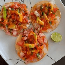Tostadas de Trompita Preparada