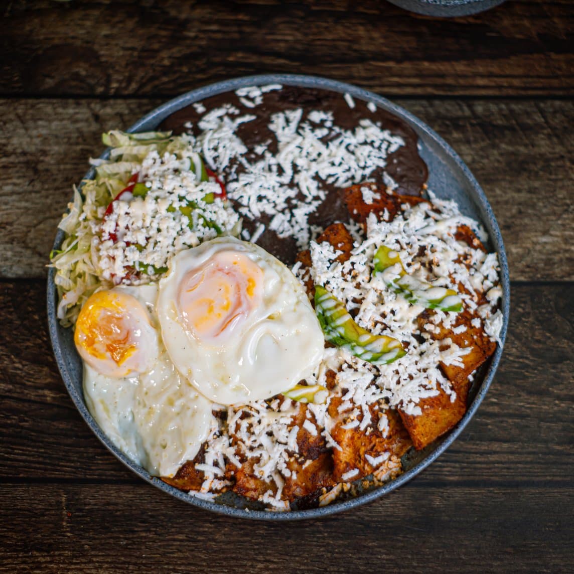 Enchiladas Rojas 6 pzas.