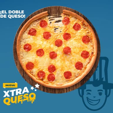 Pizza XtraQueso (1 Ing)