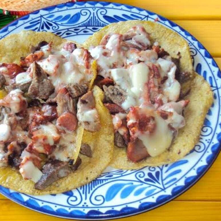Taco Campechanos con Queso Tortilla Normal