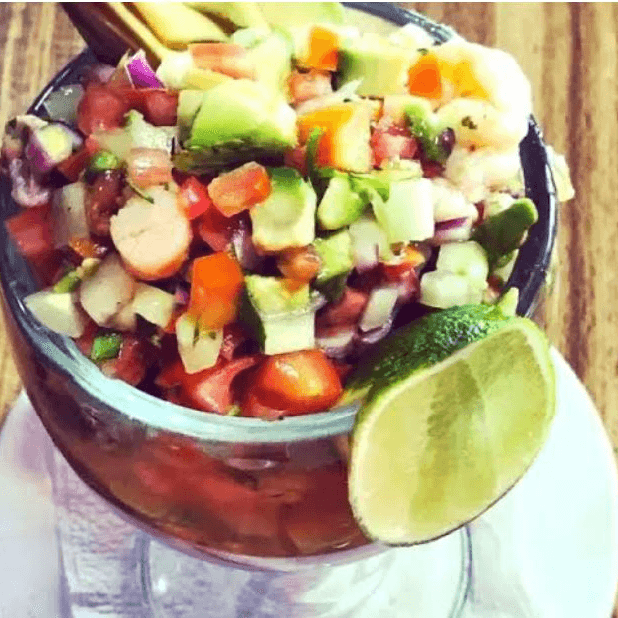 Coctel mixto pulpo, camaron chico