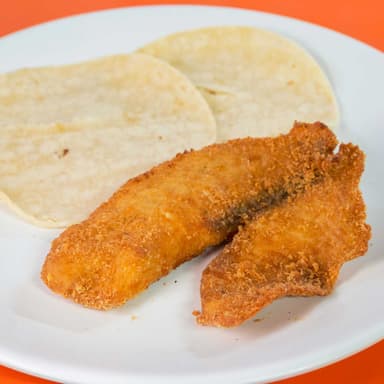 Pescado Frito + 2 tortillas