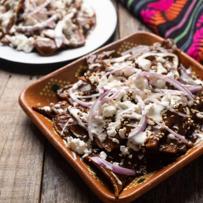 Chilaquiles de Frijol