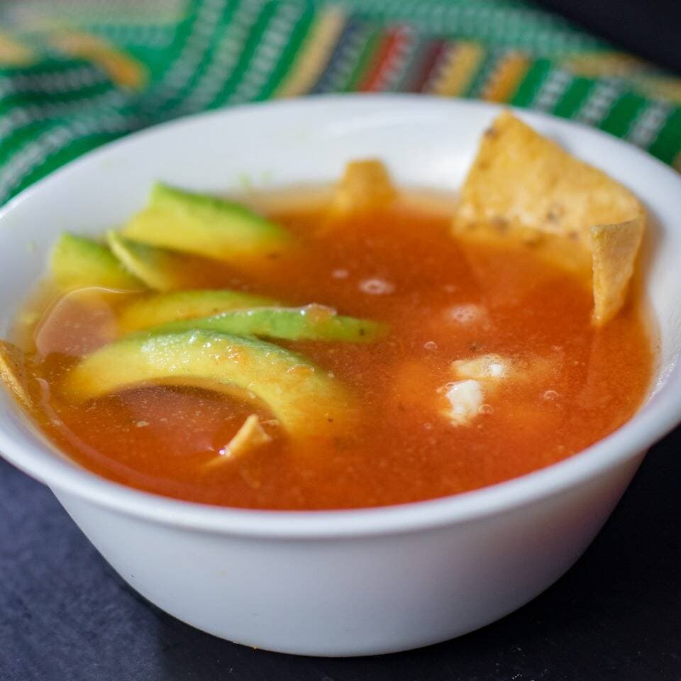 Sopa Azteca Pequeña
