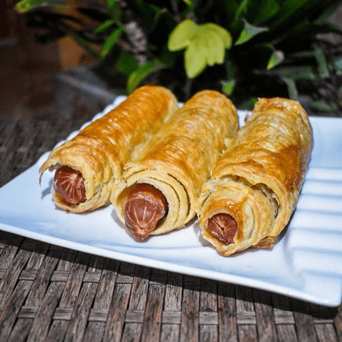 Hot Dog Hojaldrado
