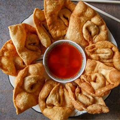 WanTàn Frito Con Camarones