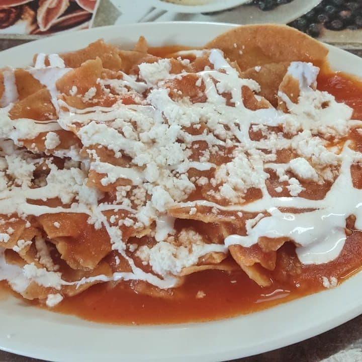 Chilaquiles Rojos C/huevo