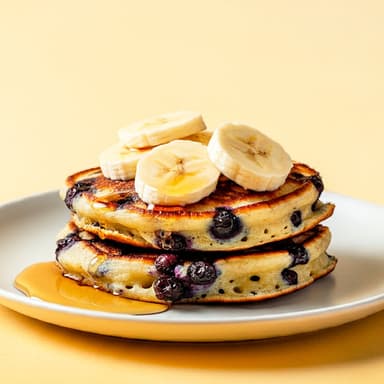 Pancakes Blueberries