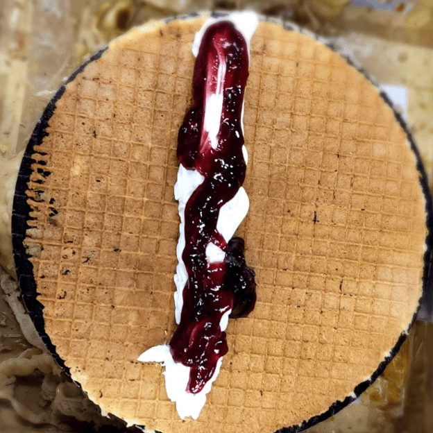Queso Philadelphia y Mermelada de Zarzamora