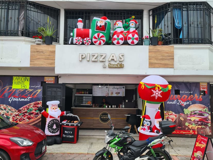 Tlaxcala Brewing Pizzas