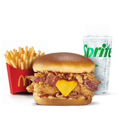 McCombo Crispy Onion Barbecue 1 Pechuga Mediano
