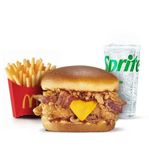 McCombo Mediano Crispy Onion Barbecue 1 Pollo Crispy