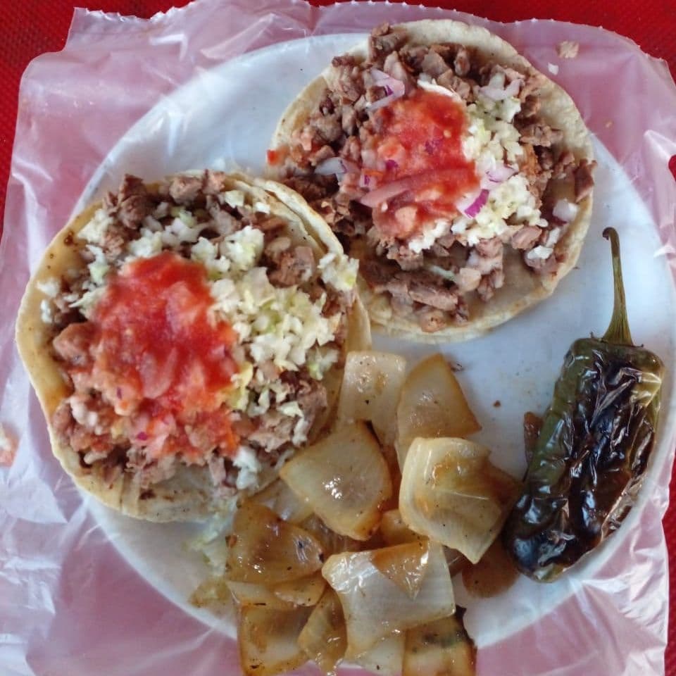 Taco Asada norma como carreta