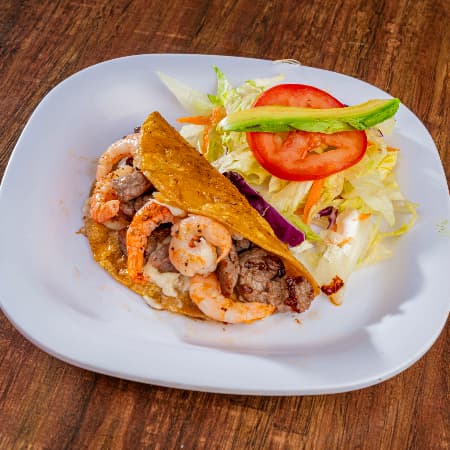 Taco Mar y Tierra