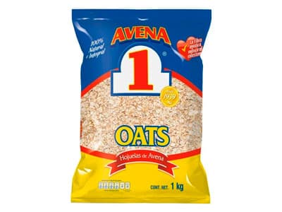 AVENA EN HOJUELAS N1 INTEGRAL BOLSA 1 KG