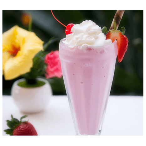 Malteada de Fresa