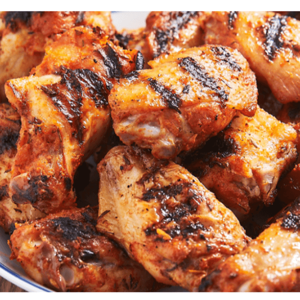 Alitas de Pollo a la Parrilla