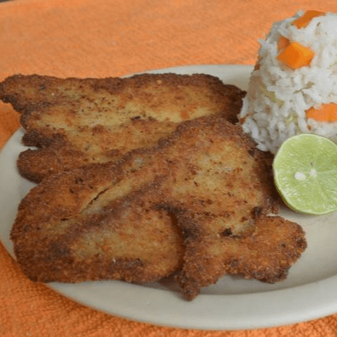 Bistec de Res Empanizado
