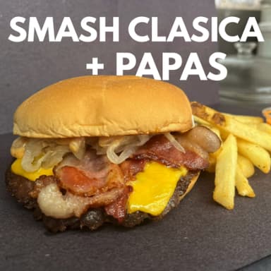 SMASH CLASICA C/ PAPAS