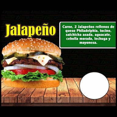 Hamburguesa Jalapeño
