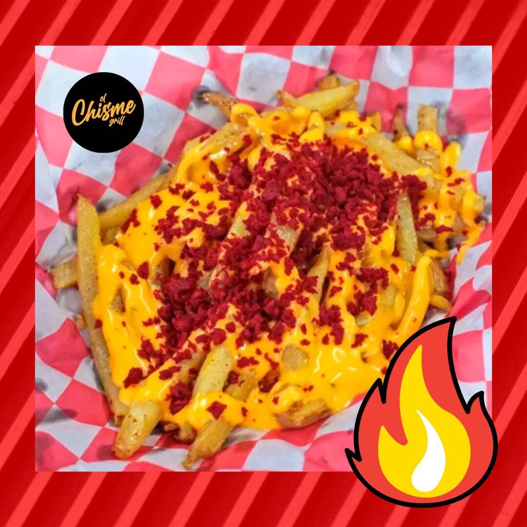 Papas Con Queso y Tocino