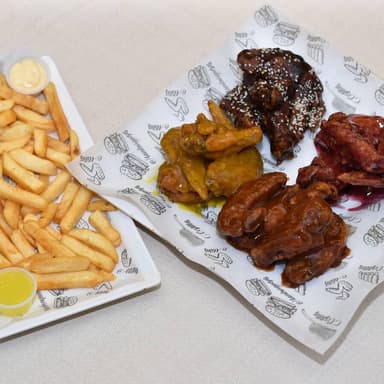 Combo 6 (Alitas + Papas + Gaseosa)