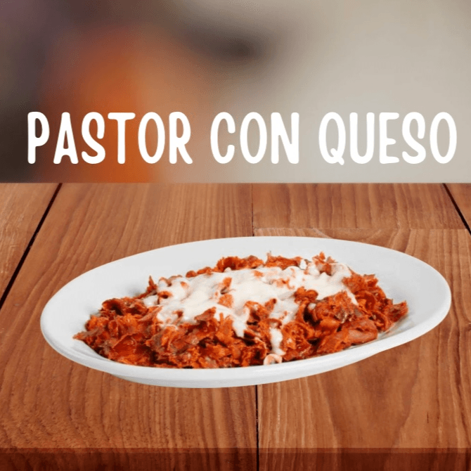 Platillo de Pastor con Queso