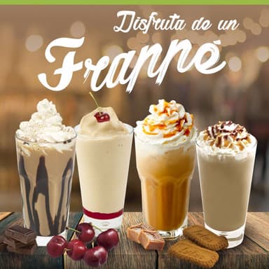Frappé de Mazapán
