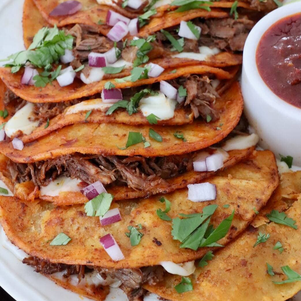 10 tacos de birria