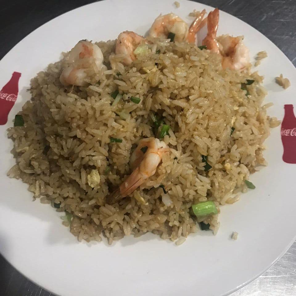 Arroz Chaufa con Langostino(carta)