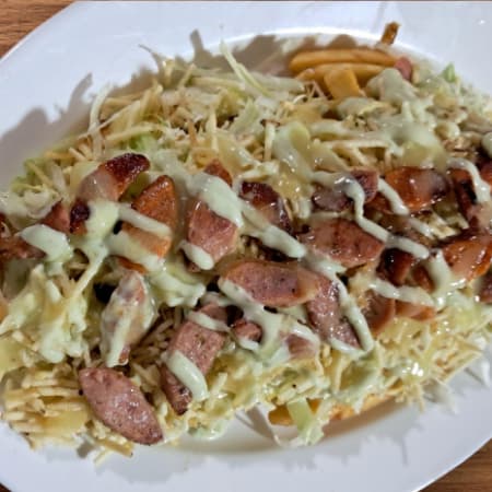 Salchipapa Costeña
