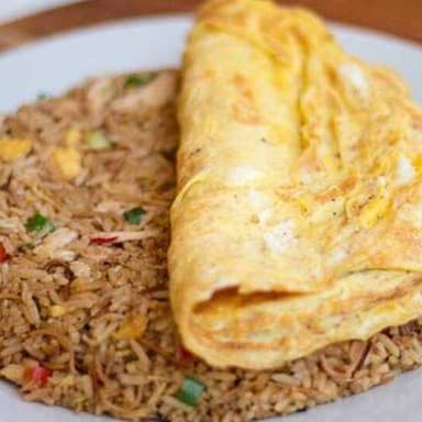 Tortilla de Pollo + chaufa