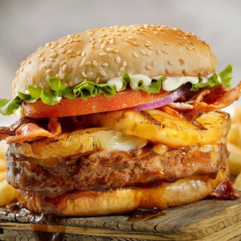 Duo Hamburguesas Hawaianas