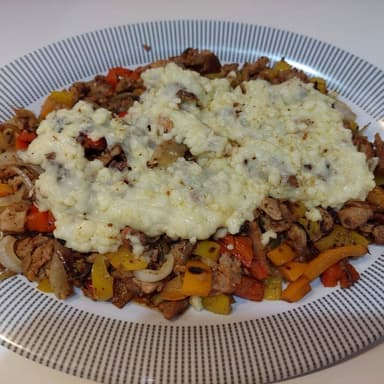 Alambre de Pastor con Queso