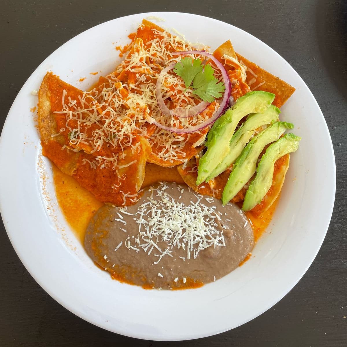 Chilaquiles Rojos Chicos