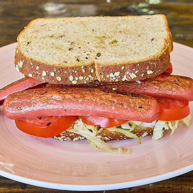 Sándwich de Salchicha