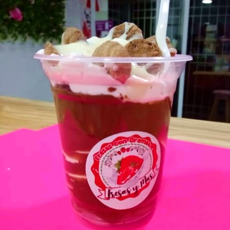 Fresas con Crema Nutella 9 OZ