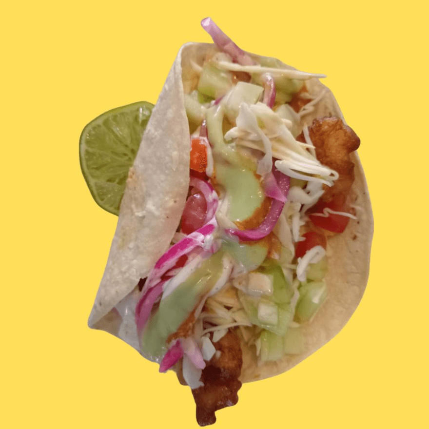 Taco Capeado de Camaron