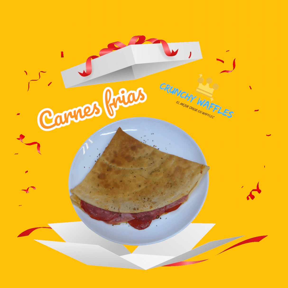 Crepa Especial de Carnes Frias