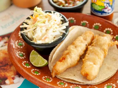 Anzuelito empanizado de camaron