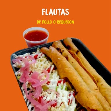 Flautas de Requesón (3 Pzas)
