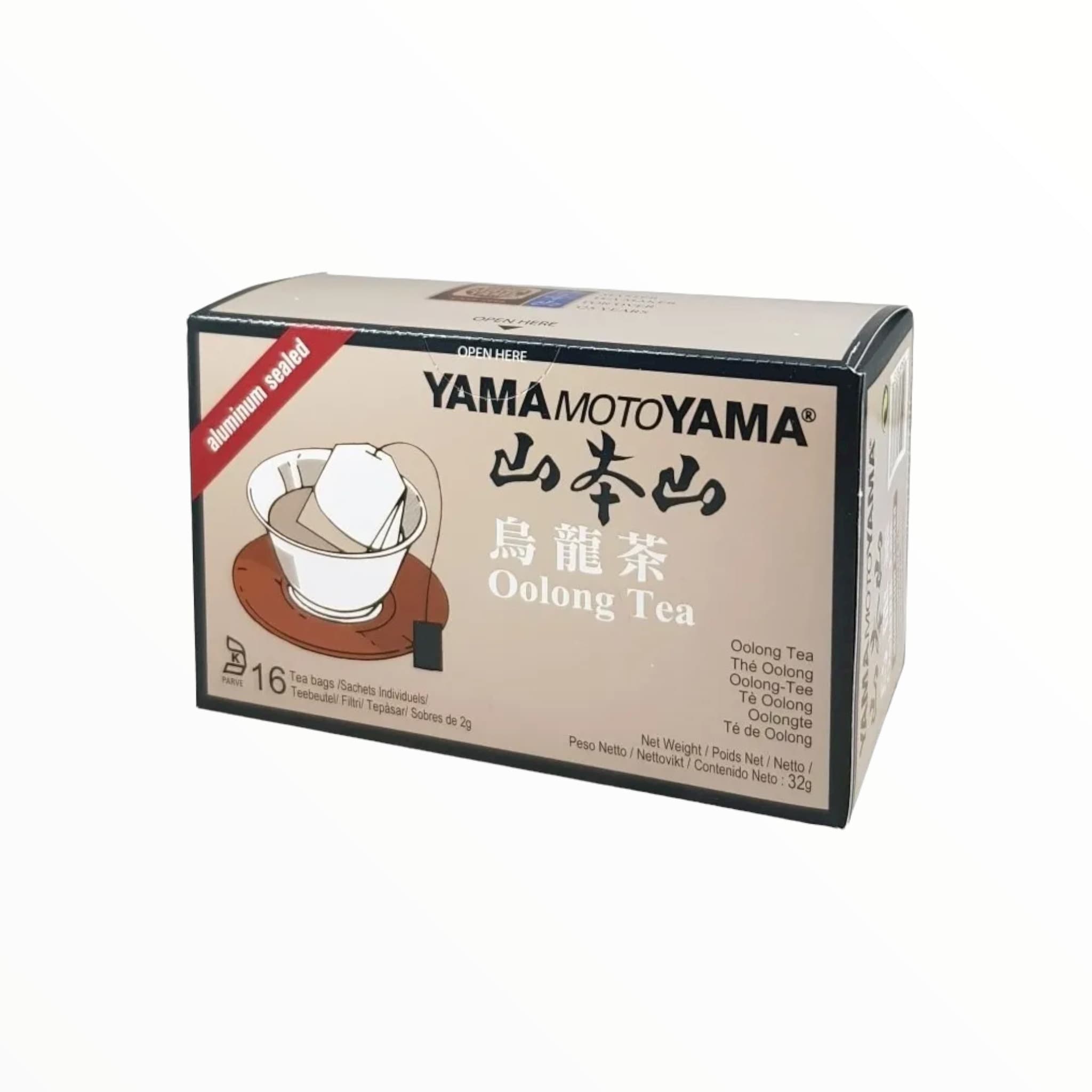 Té Oolong sobre, 16 sobres, Y 32 g - SE-TE653-2096