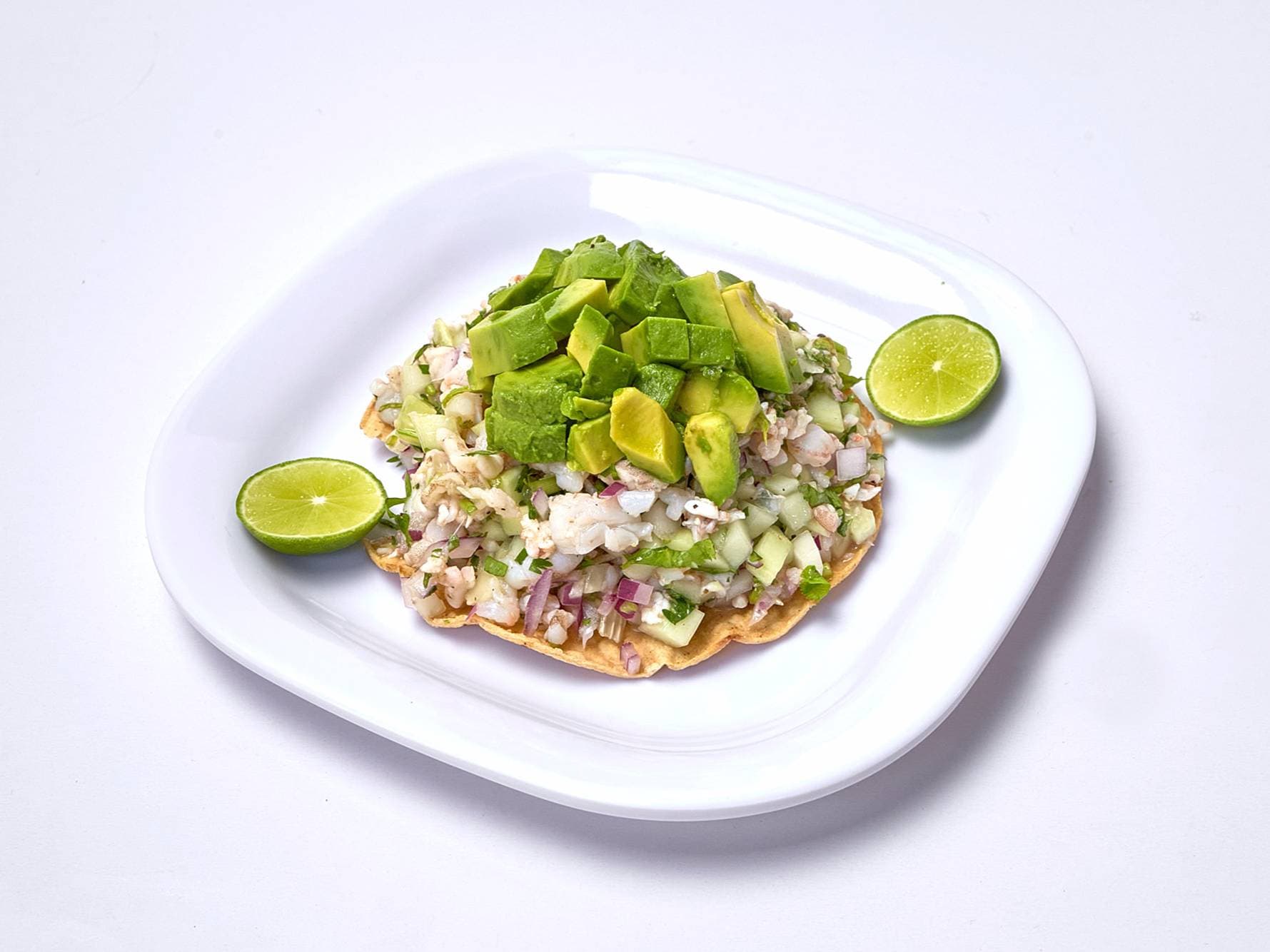 TOSTADA PRIMAVERA DE PESCADO
